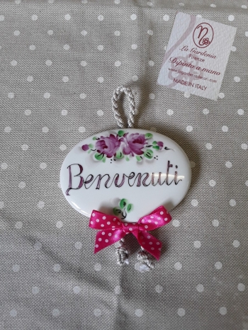 Bomboniera pendente con rose