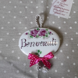 Bomboniera pendente con rose